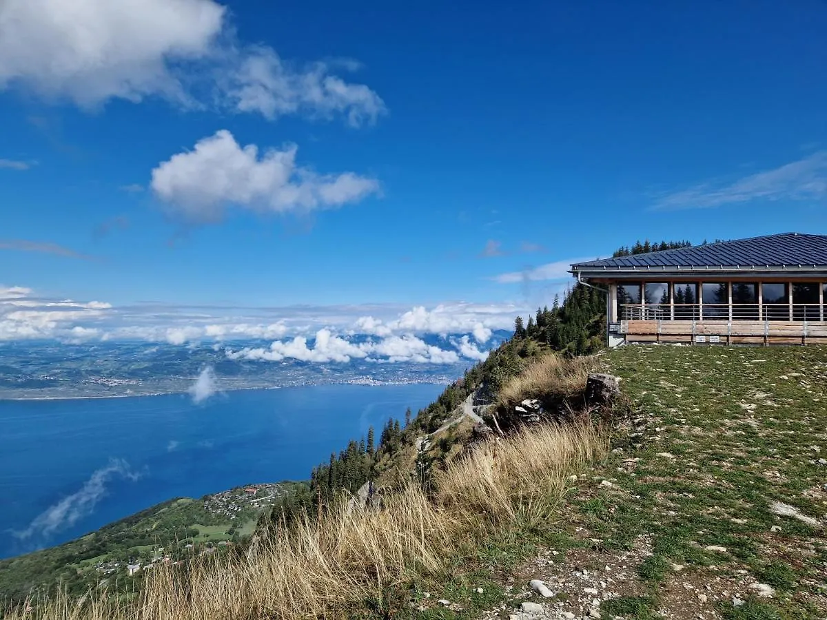 Lägenhet Appartement Tout Confort Montagne Et Lac Leman Thollon-les-Memises Frankrike